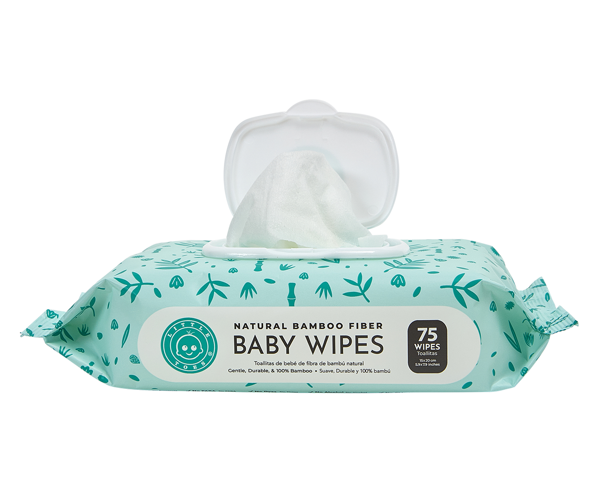 Baby Wipes- Pack of 75 Woodland – Little Toes